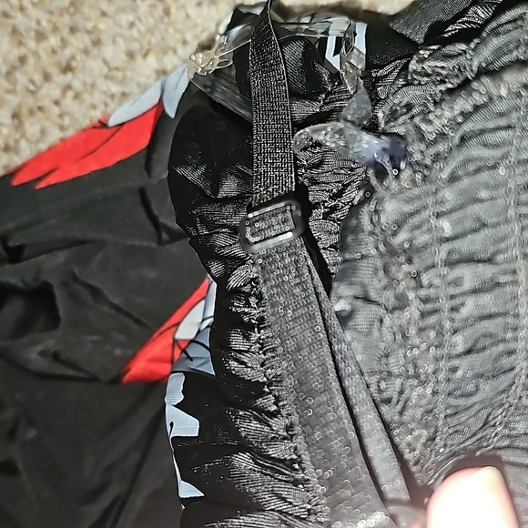 Christina Love Dress Spegetti Strap Stretch Top - Picture 6 of 6